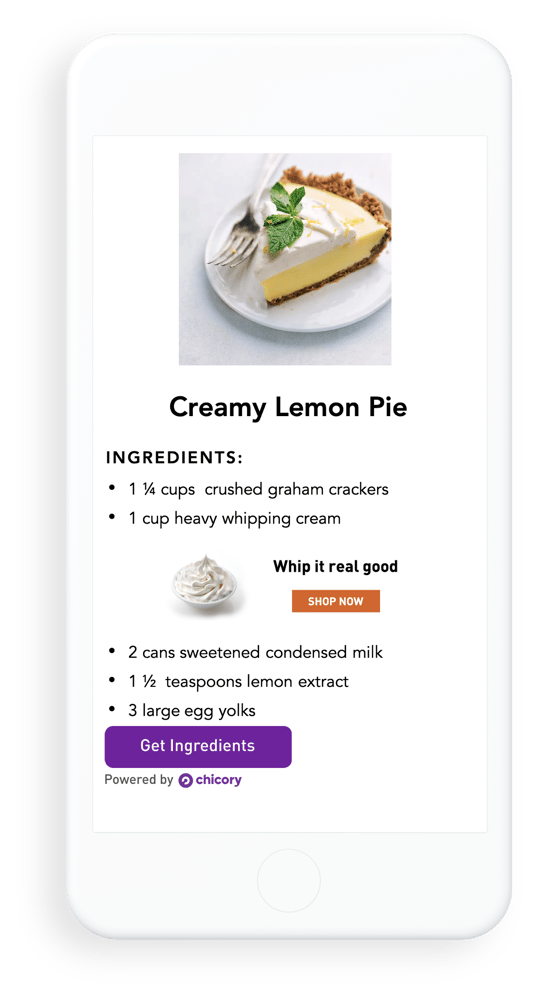 Creamy Lemon Pie Whipping Cream Phone Mock-1